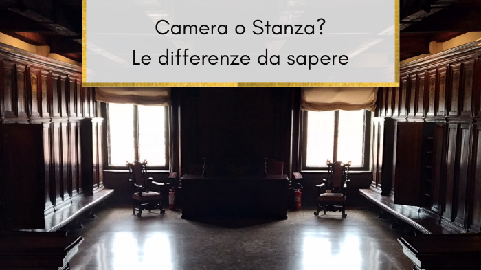 Differenze tra camera e stanza